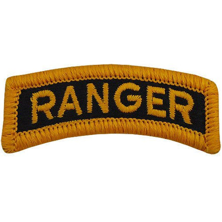 Army Embroidered Tab: Ranger - color - Hooyah Woodworks LLC