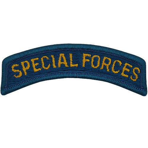 Army Embroidered Tab: Special Forces - color - Hooyah Woodworks LLC