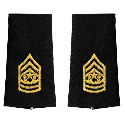 Army Epaulet: Command Sergeant Major - large - Hooyah Woodworks LLC