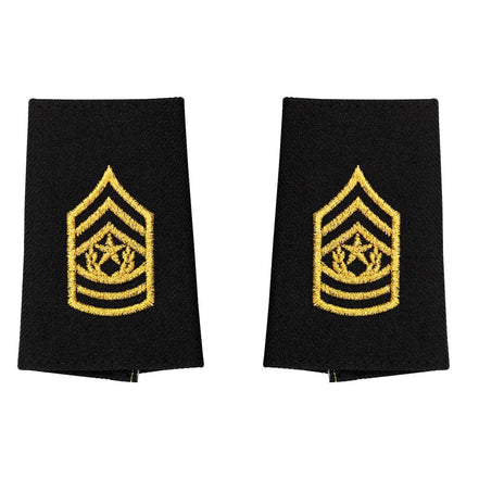 Army Epaulet: Command Sergeant Major - small - Hooyah Woodworks LLC