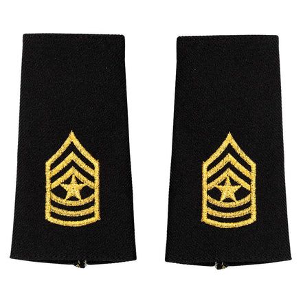 Army Epaulet: Sergeant Major - large - Hooyah Woodworks LLC