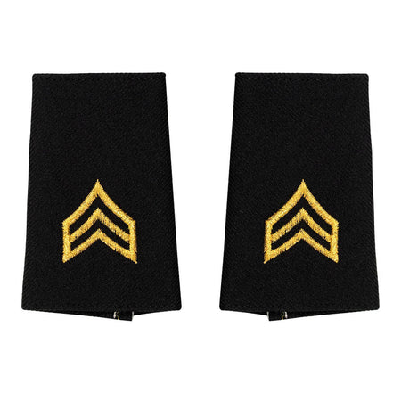 Army Epaulet: Sergeant - small - Hooyah Woodworks LLC