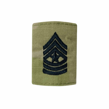 Army Gortex Rank: Sergeant Major - OCP jacket tab - Hooyah Woodworks LLC