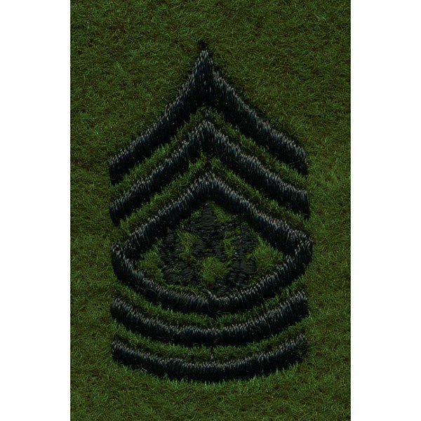 Army Leadership Rank Tab: Command Sergeant Major - Hooyah Woodworks LLC