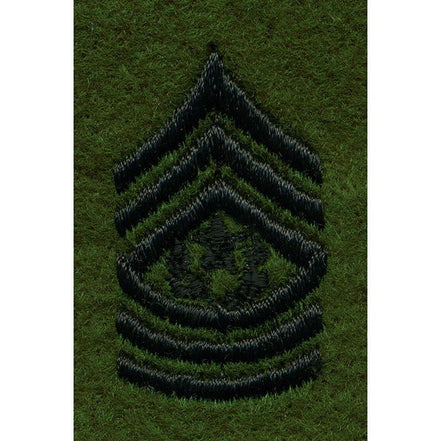 Army Leadership Rank Tab: Command Sergeant Major - Hooyah Woodworks LLC