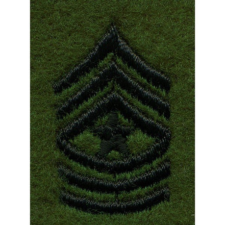 Army Leadership Rank Tab: Sergeant Major - Hooyah Woodworks LLC