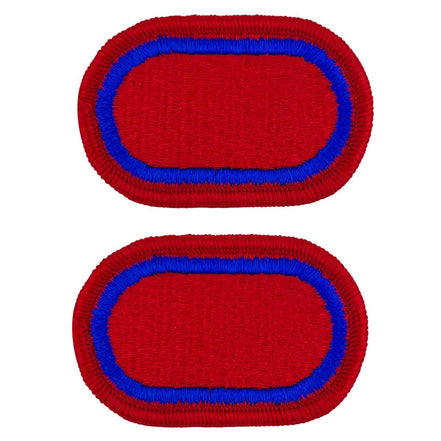 Army Oval Patch: 2nd Battalion 377th Field Artillery - full color - Hooyah Woodworks LLC