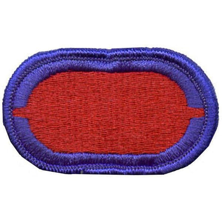 Army Oval Patch: 501st Infantry with Notch - Hooyah Woodworks LLC