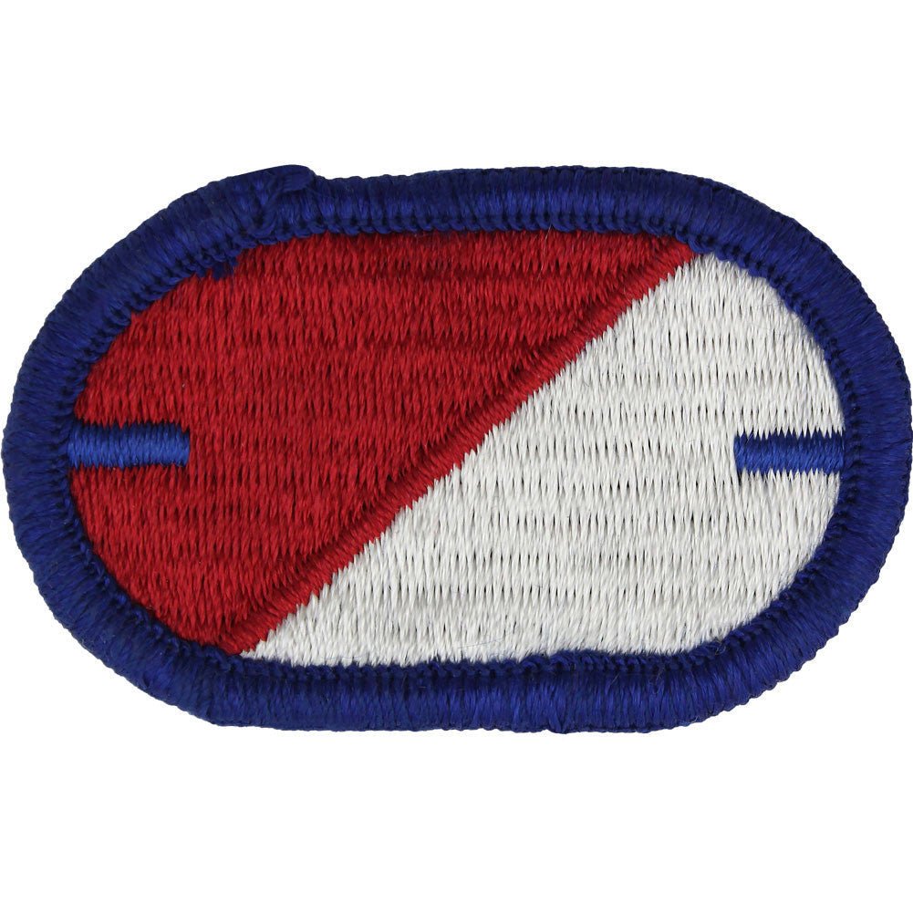 Army Oval Patch: First Squadron 40th Cavalry Regiment - notch - Hooyah Woodworks LLC
