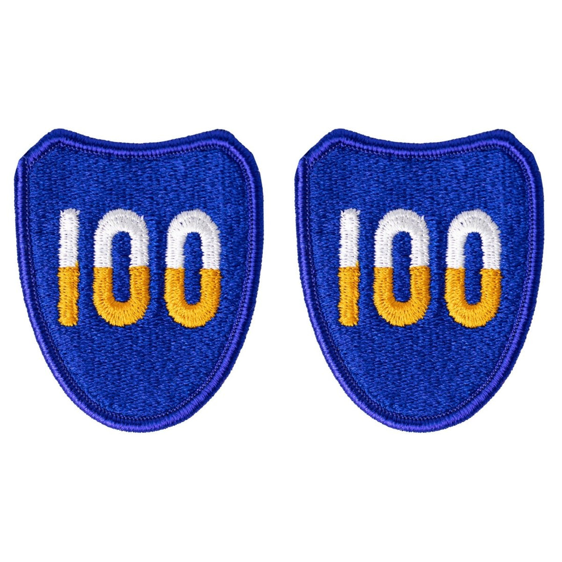 Army Patch: 100th Training Division - color - Hooyah Woodworks LLC