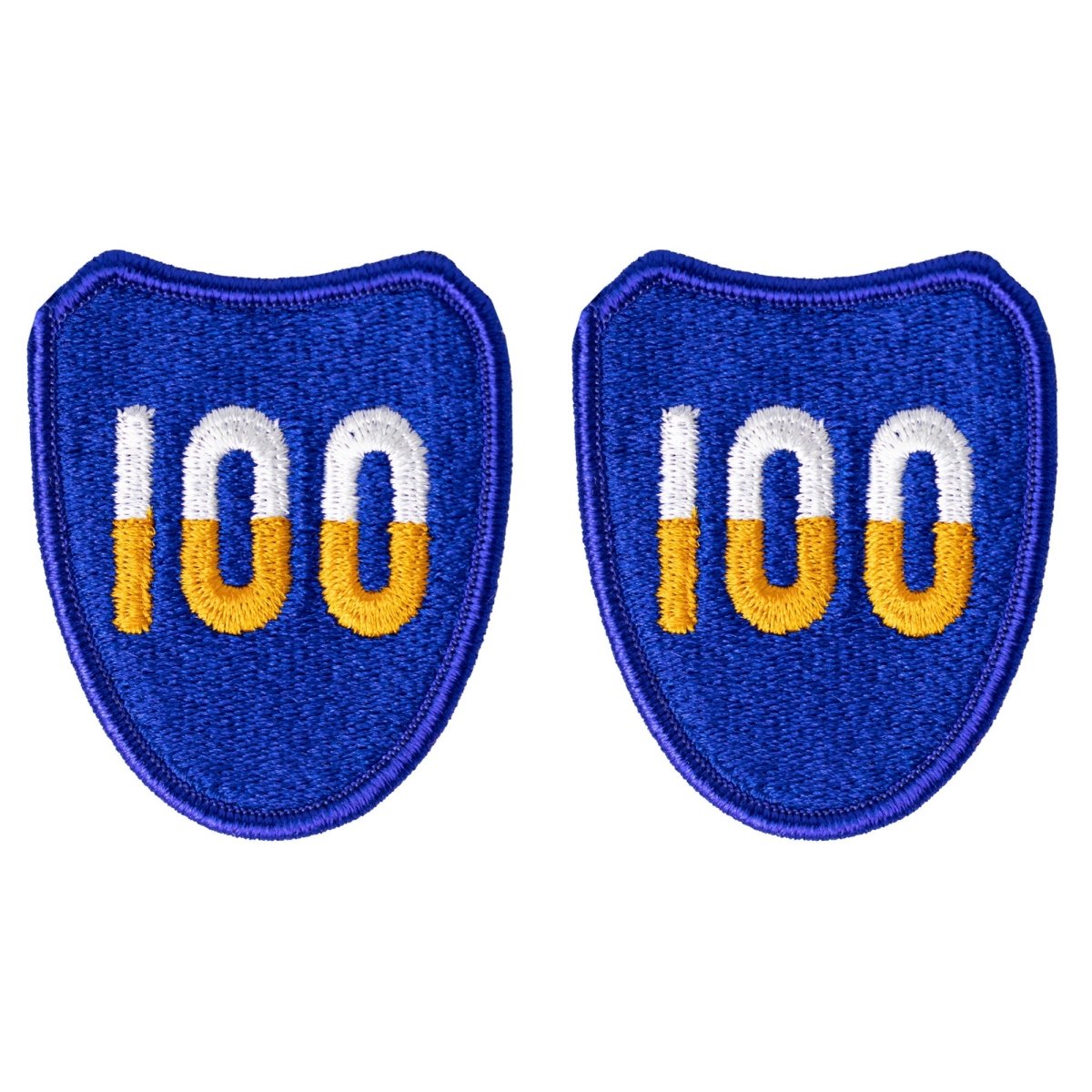 Army Patch: 100th Training Division - color - Hooyah Woodworks LLC