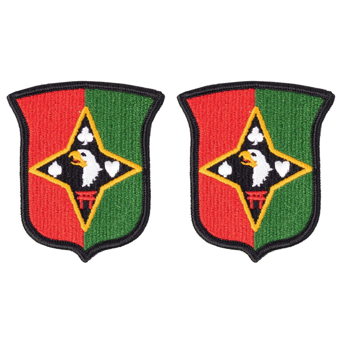 Army Patch: 101st Sustainment Brigade - Full Color embroidery - Hooyah Woodworks LLC