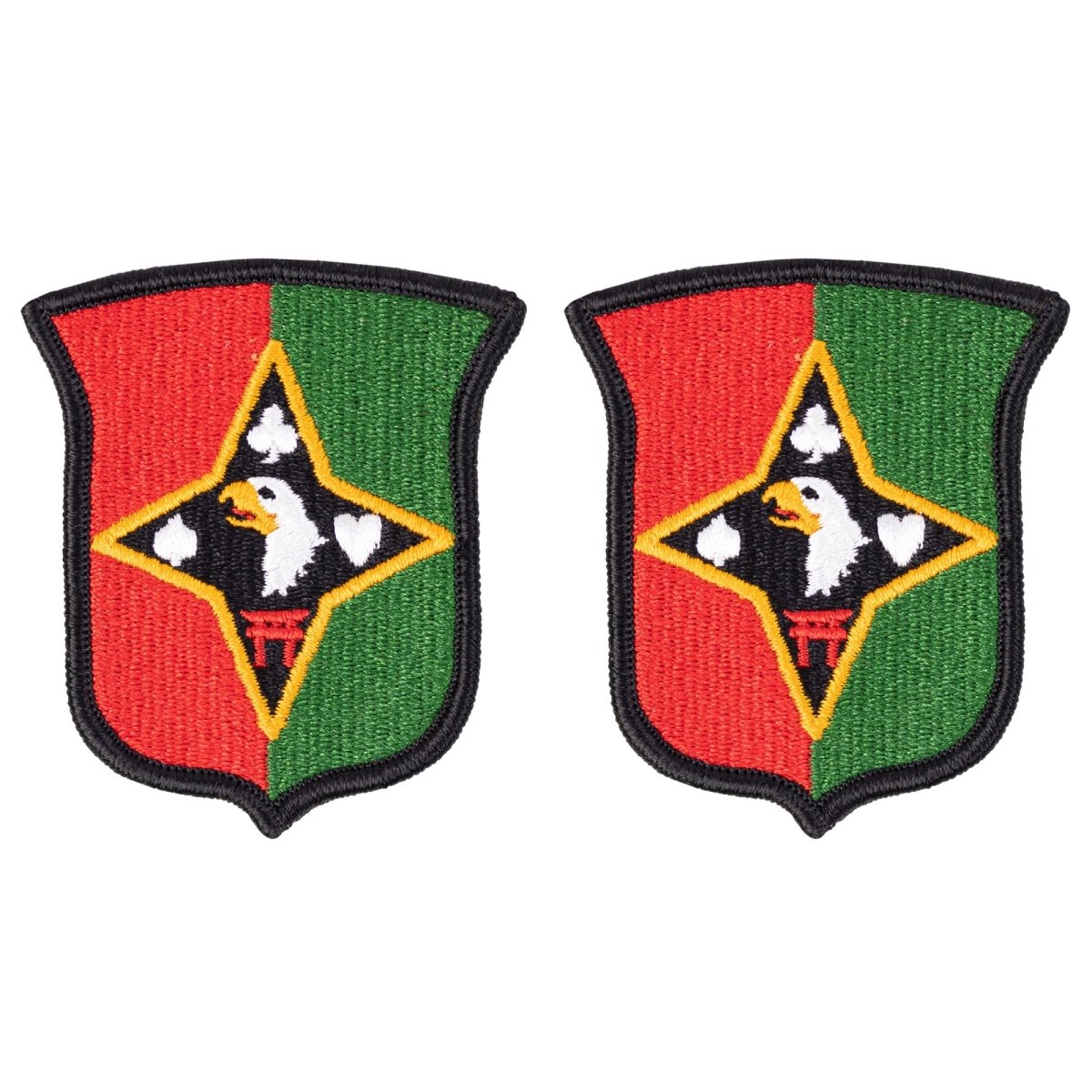 Army Patch: 101st Sustainment Brigade - Full Color embroidery - Hooyah Woodworks LLC