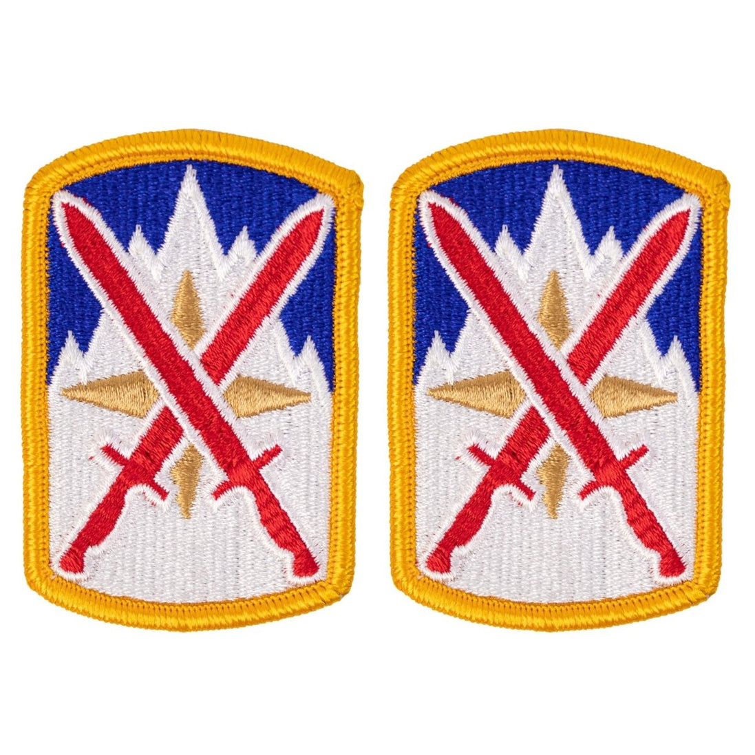 Army Patch: 10th Sustainment Brigade - color - Hooyah Woodworks LLC