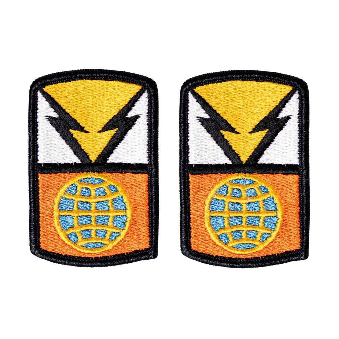 Army Patch: 1108th Signal Brigade - Full Color embroidery - Hooyah Woodworks LLC