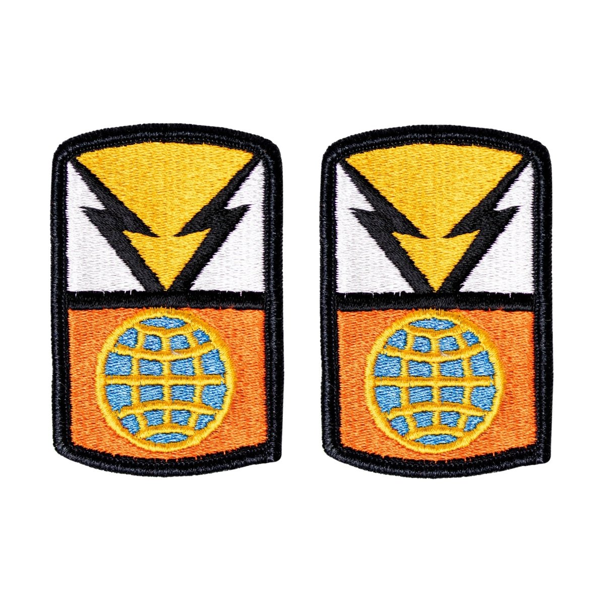 Army Patch: 1108th Signal Brigade - Full Color embroidery - Hooyah Woodworks LLC