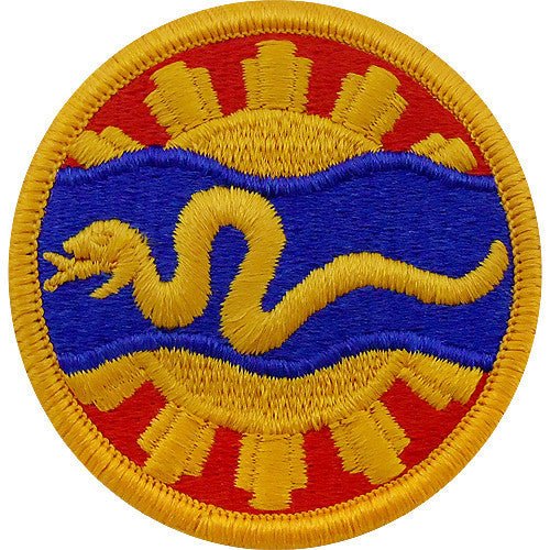 Army Patch: 116th Cavalry - color - Hooyah Woodworks LLC