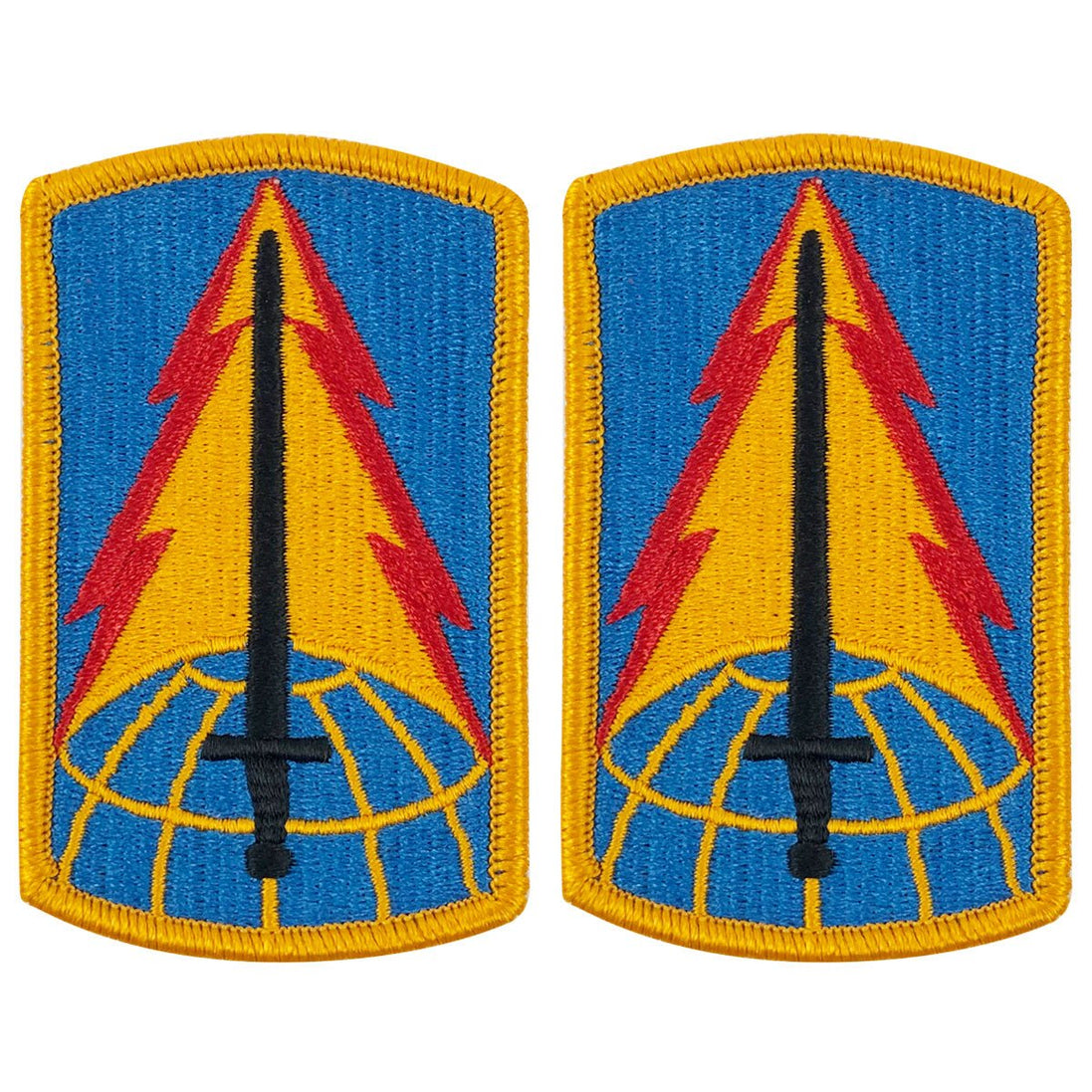 Army Patch: 116th Military Intelligence Brigade - color - Hooyah Woodworks LLC