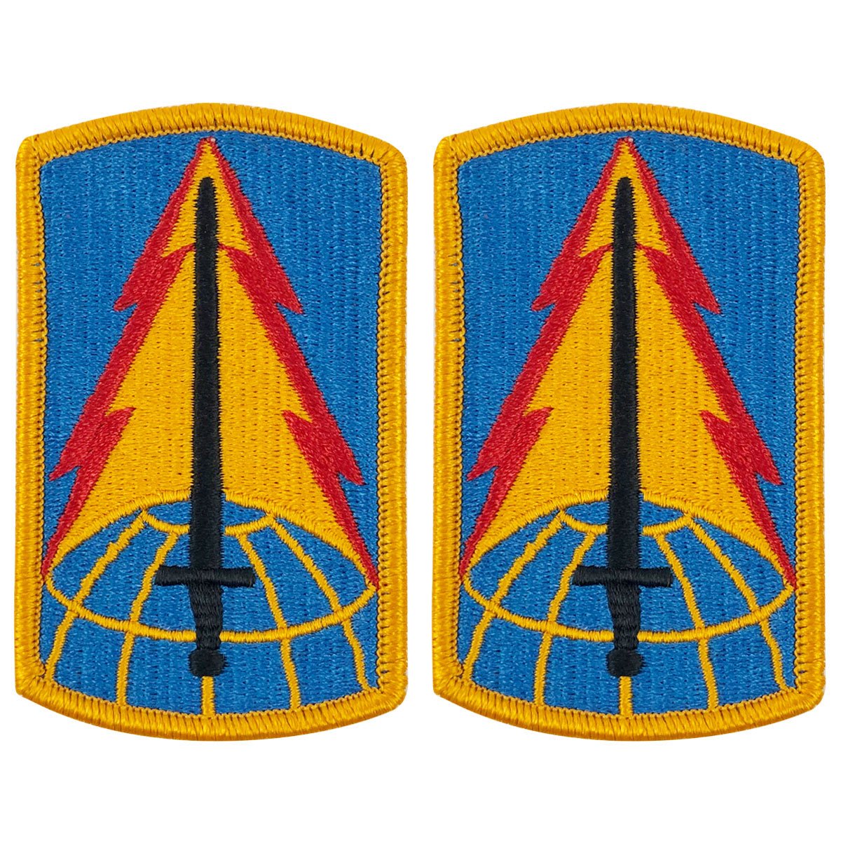 Army Patch: 116th Military Intelligence Brigade - color - Hooyah Woodworks LLC