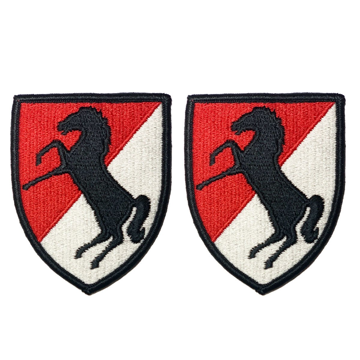 Army Patch: 11th Cavalry Regiment - color - Hooyah Woodworks LLC