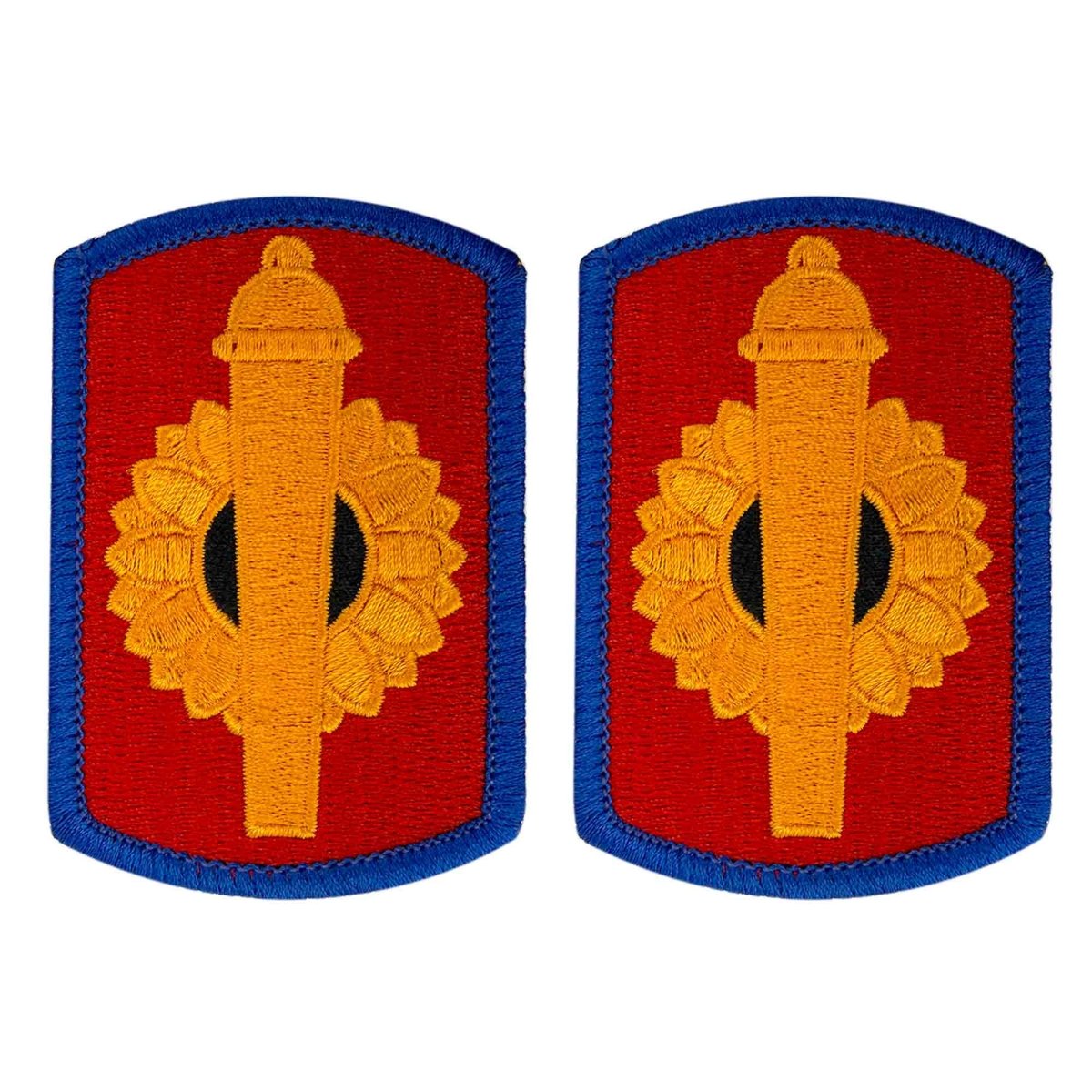 Army Patch: 130th Field Artillery Brigade Full Color - Hooyah Woodworks LLC
