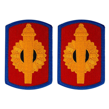Army Patch: 130th Field Artillery Brigade Full Color - Hooyah Woodworks LLC
