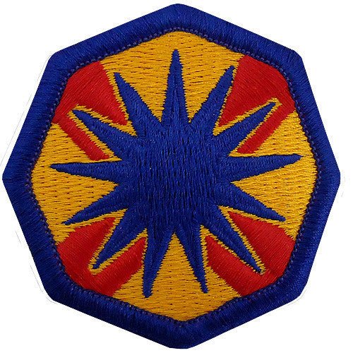 Army Patch: 13th Sustainment Command - color - Hooyah Woodworks LLC
