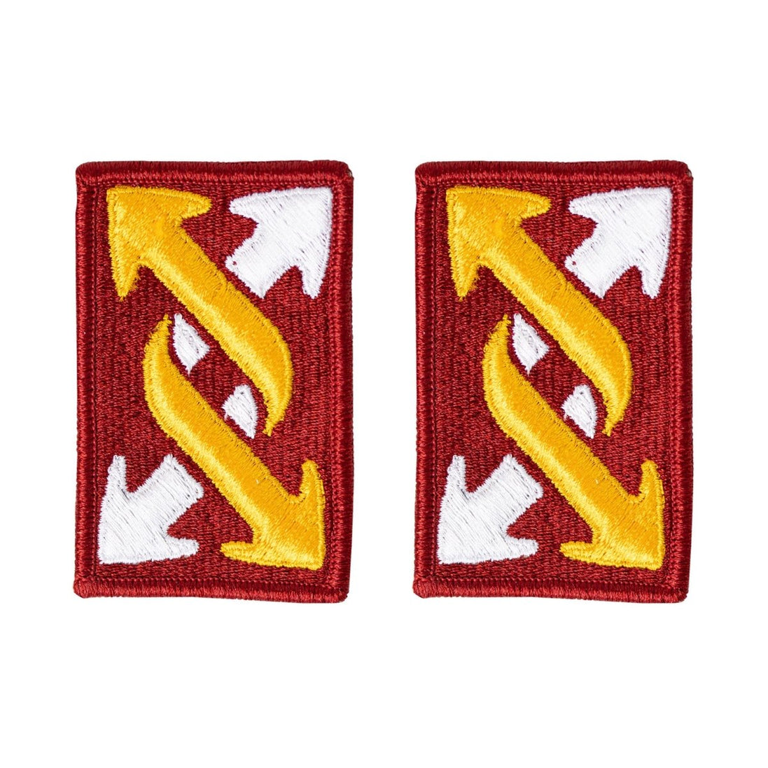 Army Patch: 143rd Sustainment Command - Full Color embroidery - Hooyah Woodworks LLC