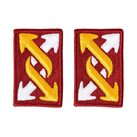 Army Patch: 143rd Sustainment Command - Full Color embroidery - Hooyah Woodworks LLC