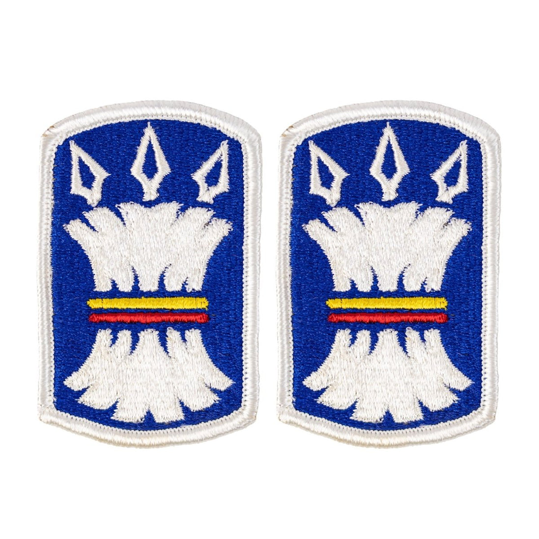 Army Patch: 157th Infantry Brigade - Full Color embroidery - Hooyah Woodworks LLC