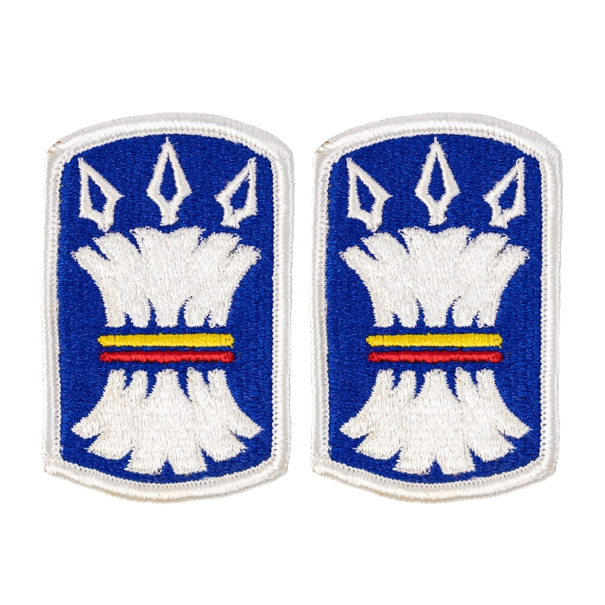 Army Patch: 157th Infantry Brigade - Full Color embroidery - Hooyah Woodworks LLC