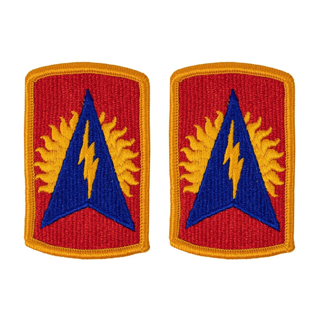 Army Patch: 164th Air Defense Artillery Brigade - Full Color embroidery - Hooyah Woodworks LLC