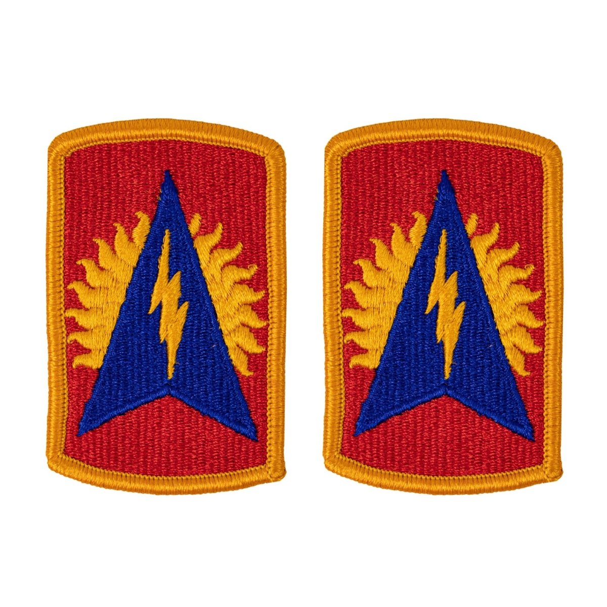 Army Patch: 164th Air Defense Artillery Brigade - Full Color embroidery - Hooyah Woodworks LLC