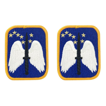 Army Patch: 16th Aviation Brigade - embroidered Full Color - Hooyah Woodworks LLC
