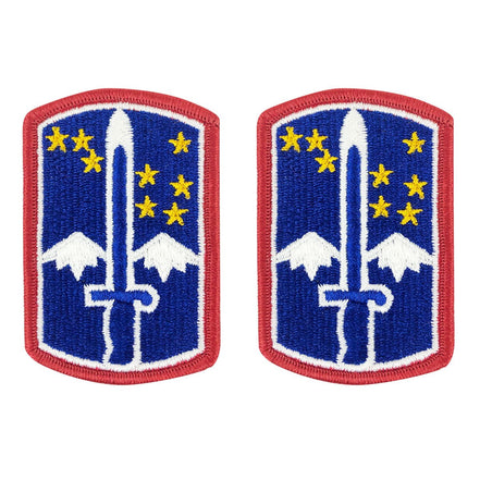 Army Patch: 172nd Infantry Brigade - color - Hooyah Woodworks LLC