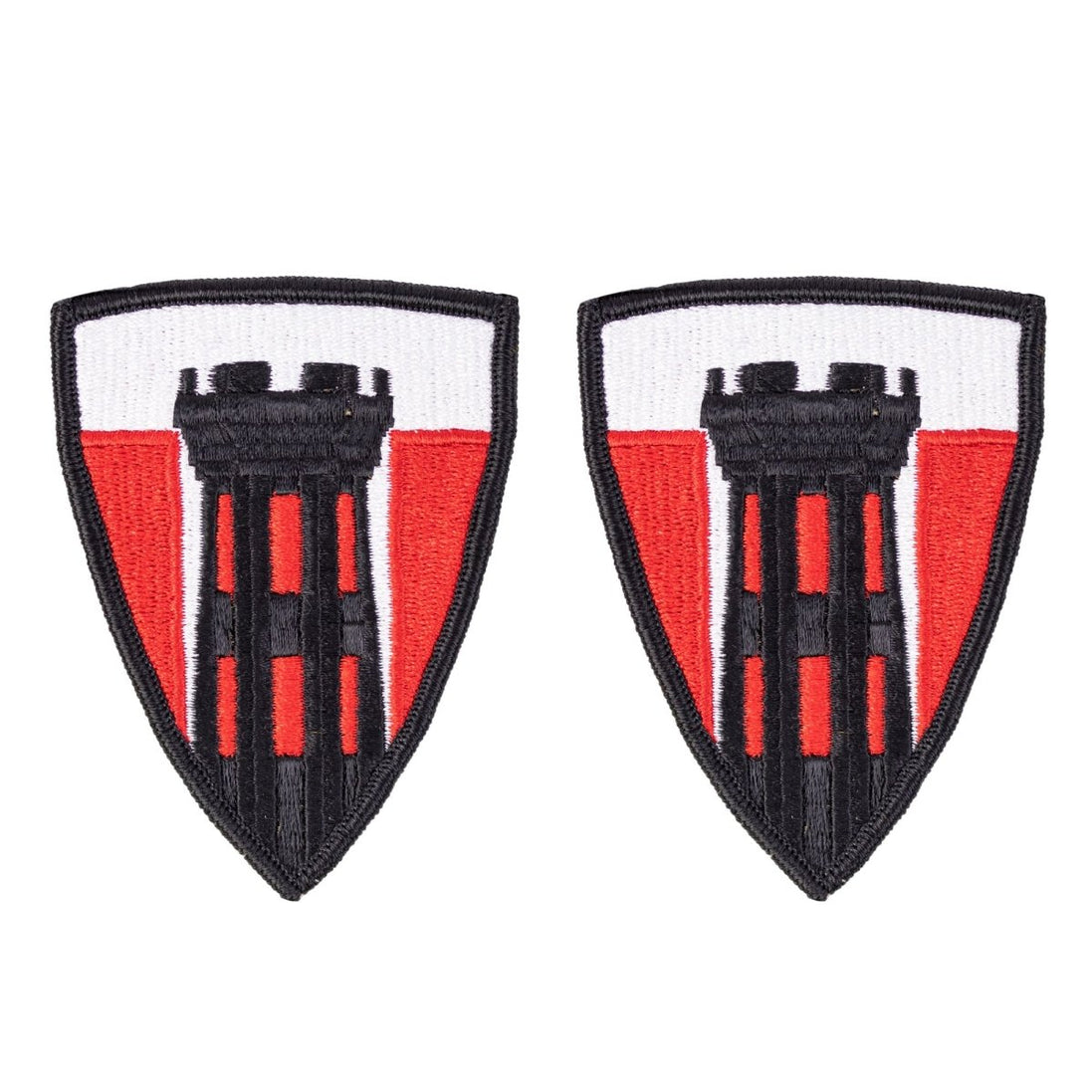 Army Patch: 176th Engineer Brigade - Full Color embroidery - Hooyah Woodworks LLC