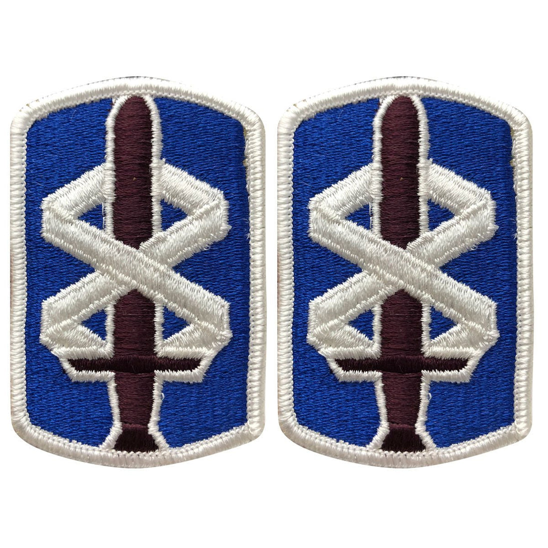 Army Patch: 18th Medical Command - color - Hooyah Woodworks LLC