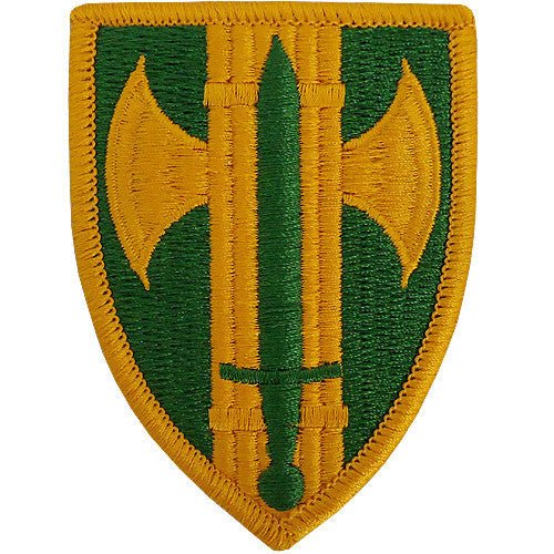 Army Patch: 18th Military Police Brigade - color - Hooyah Woodworks LLC