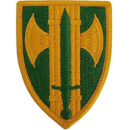 Army Patch: 18th Military Police Brigade - color - Hooyah Woodworks LLC