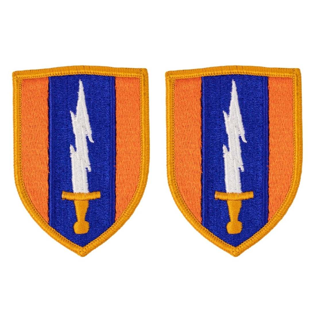 Army Patch: 1st Signal Brigade - Full Color embroidery - Hooyah Woodworks LLC