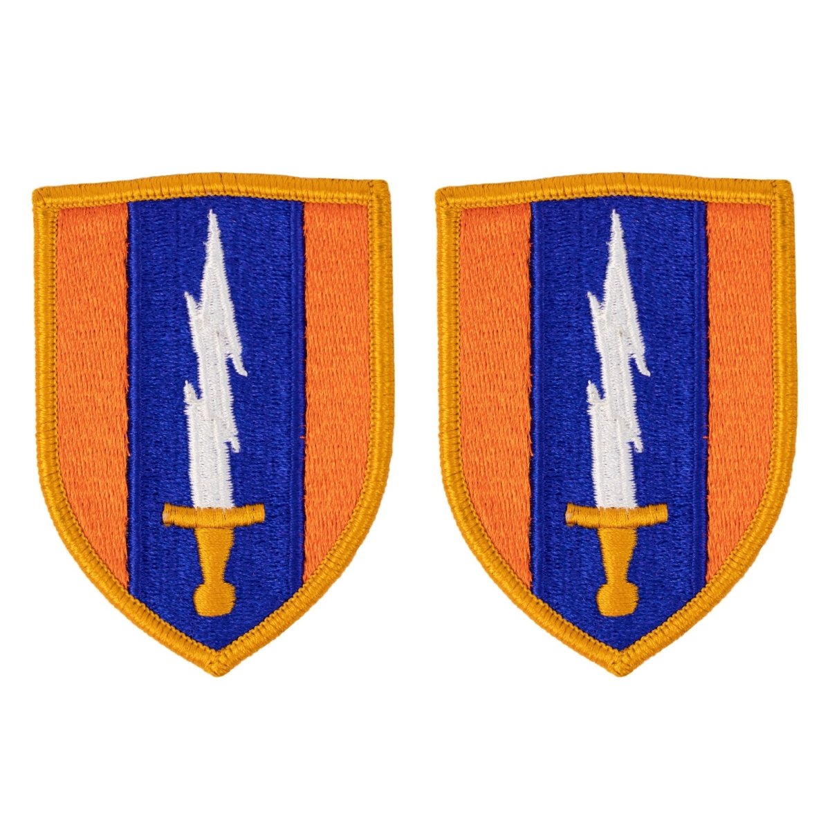 Army Patch: 1st Signal Brigade - Full Color embroidery - Hooyah Woodworks LLC