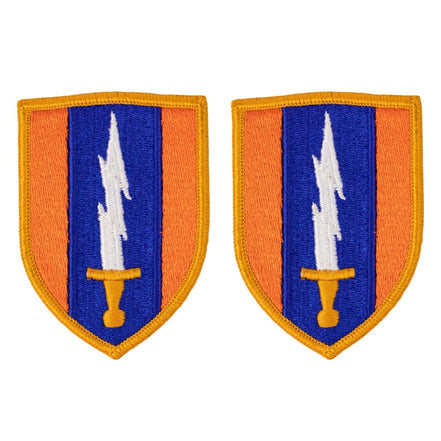 Army Patch: 1st Signal Brigade - Full Color embroidery - Hooyah Woodworks LLC