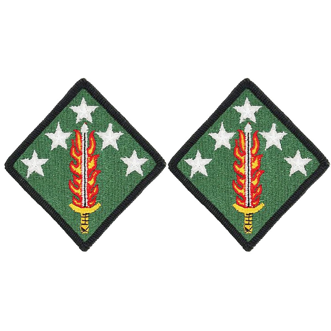 Army Patch: 20th CBRNE Chemical, Biological, Radiological, Nuclear, Explosives Command - color - Hooyah Woodworks LLC
