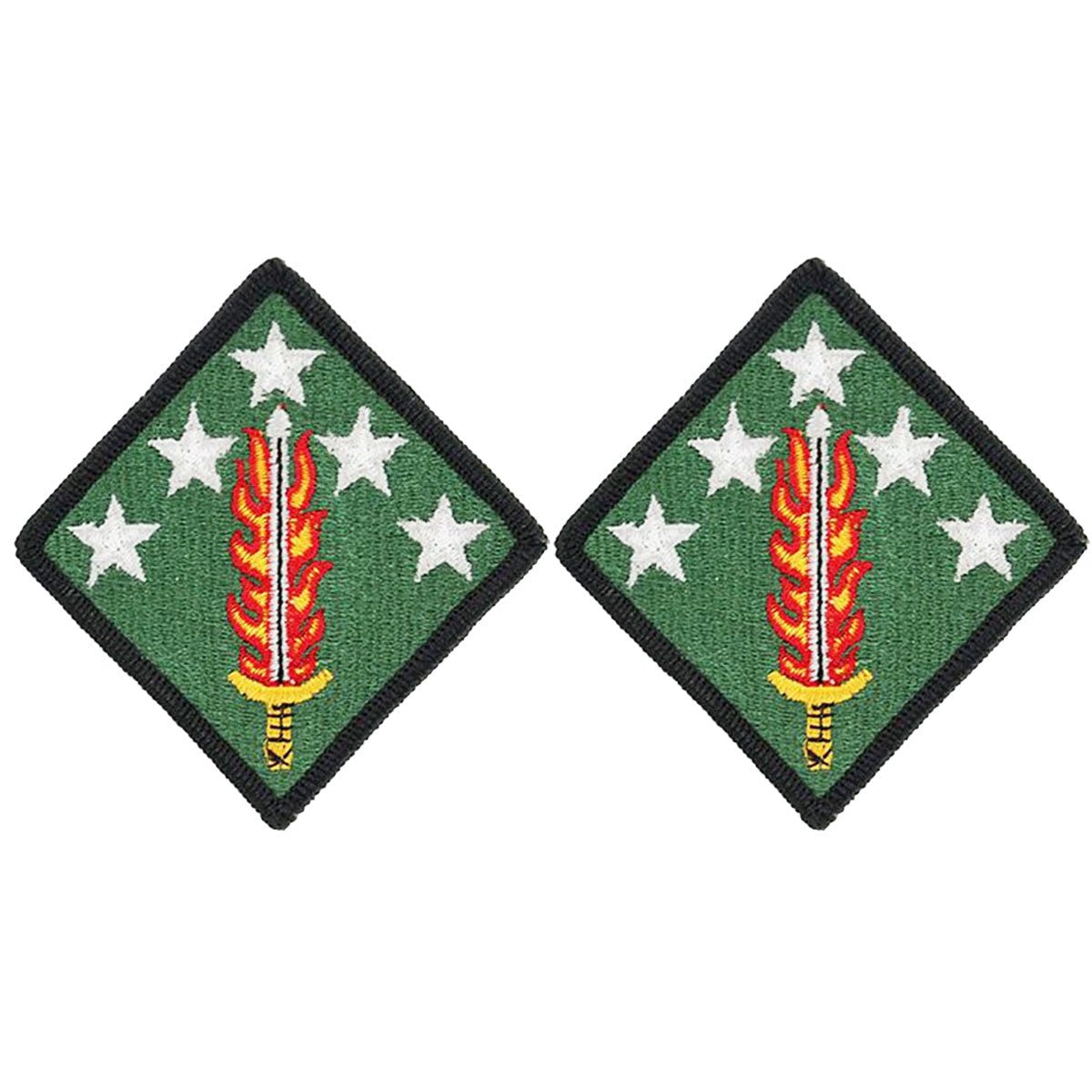 Army Patch: 20th CBRNE Chemical, Biological, Radiological, Nuclear, Explosives Command - color - Hooyah Woodworks LLC