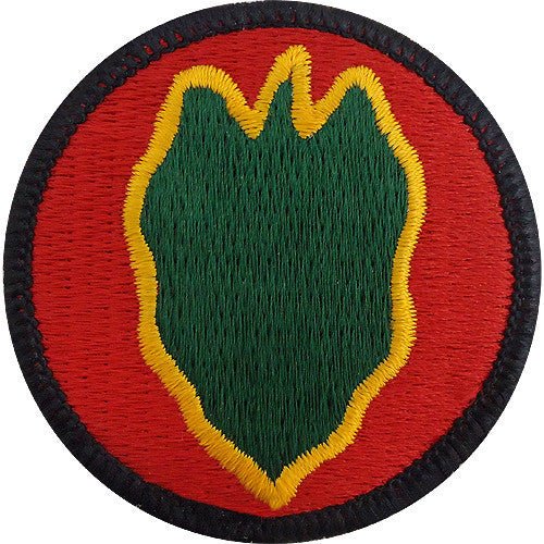 Army Patch: 24th Infantry Division - color - Hooyah Woodworks LLC