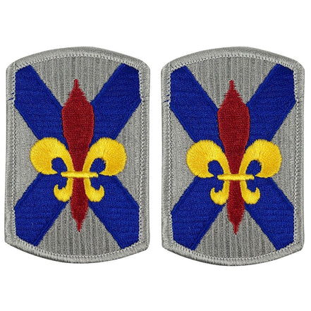 Army Patch: 256th Infantry Brigade - color - Hooyah Woodworks LLC
