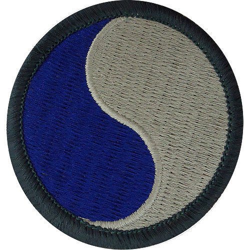 Army Patch: 29th Infantry Division - color - Hooyah Woodworks LLC