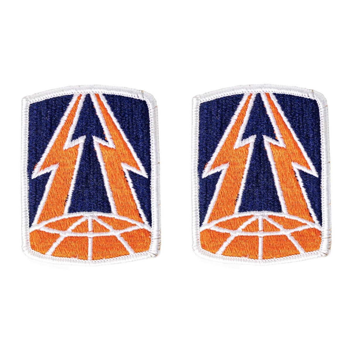 Army Patch: 335th Signal Command - Full Color embroidery - Hooyah Woodworks LLC
