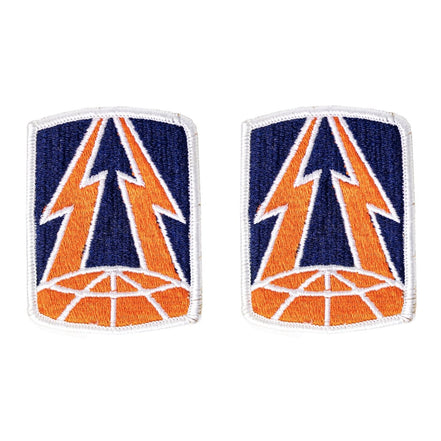 Army Patch: 335th Signal Command - Full Color embroidery - Hooyah Woodworks LLC