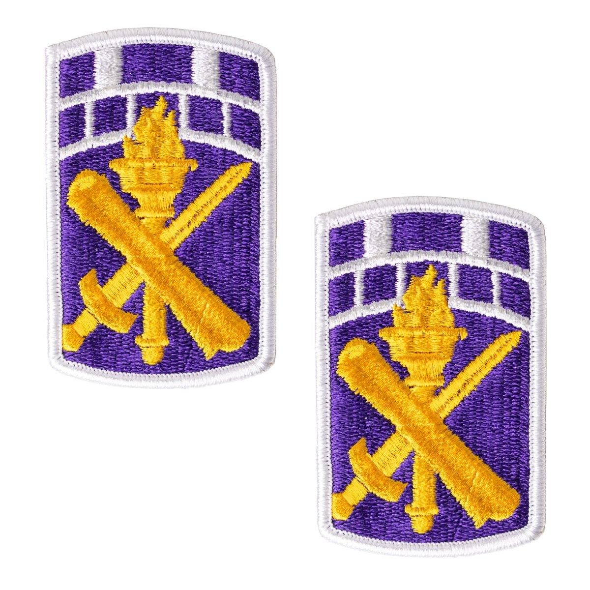 Army Patch: 351st Civil Affairs Command - Full Color embroidery - Hooyah Woodworks LLC